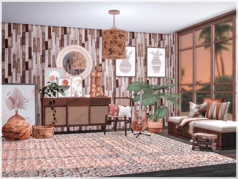 sims 4 cc drewex walls 6