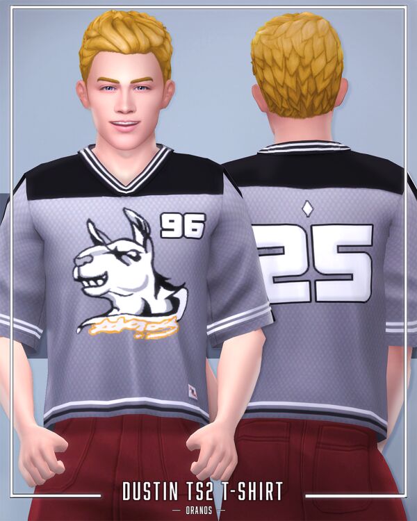 Dustin TS2 T-Shirt – A Gift for The Sims 25th Anniversary Sims 4 CC