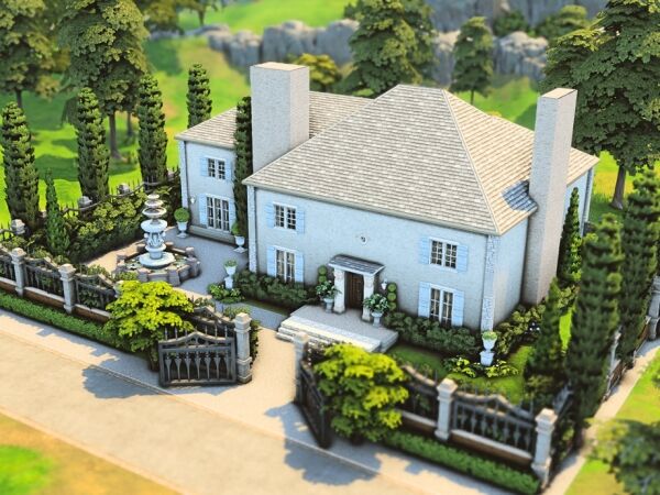 Explore E&R Gilmore’s Mansion Sims 4 CC