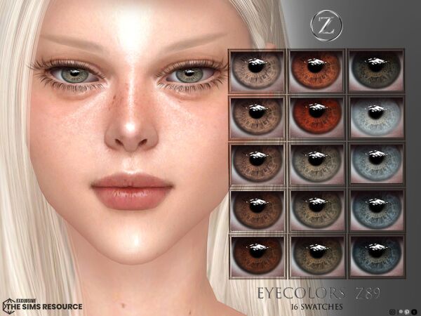 Eye Colors Z89 by Zenx Sims 4 CC