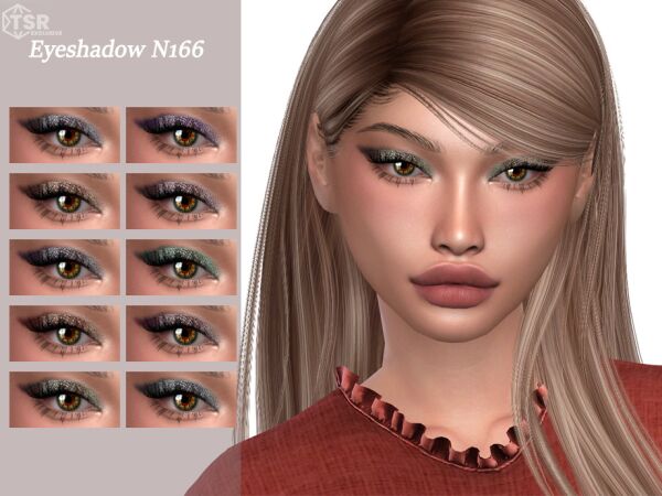 Eyeshadow N166 By Qlayla Sims 4 CC