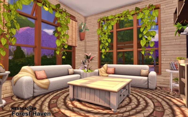 sims 4 cc forest haven 8