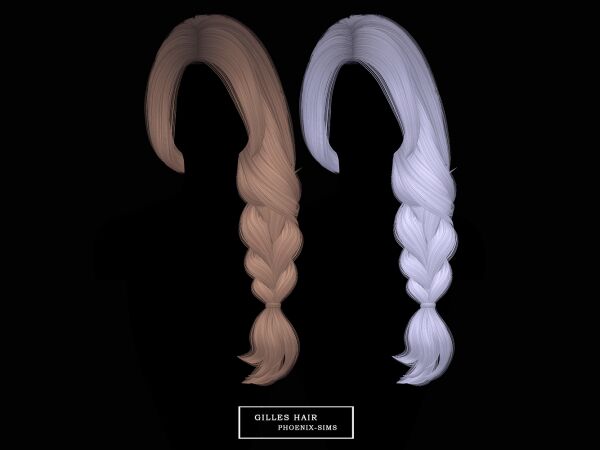 Gilles Hair Sims 4 CC