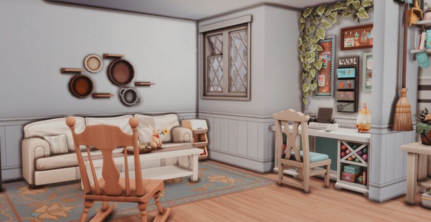 sims 4 cc grannies kitchen by pilarleonyt 4