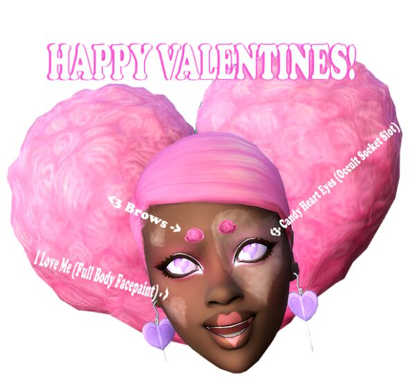 Happy Valentines! 3 Sweet Treats Sims 4 CC