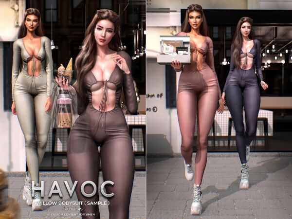 Havoc Willow Bodysuit Sample Sims 4 CC