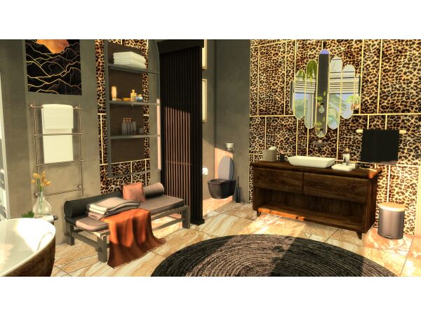 Horizon Bathroom by SimsClutterChaos Sims 4 CC