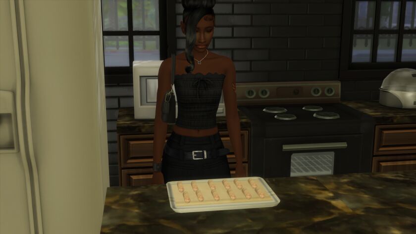 sims 4 cc i love insimnia food mods cause why these look so 2