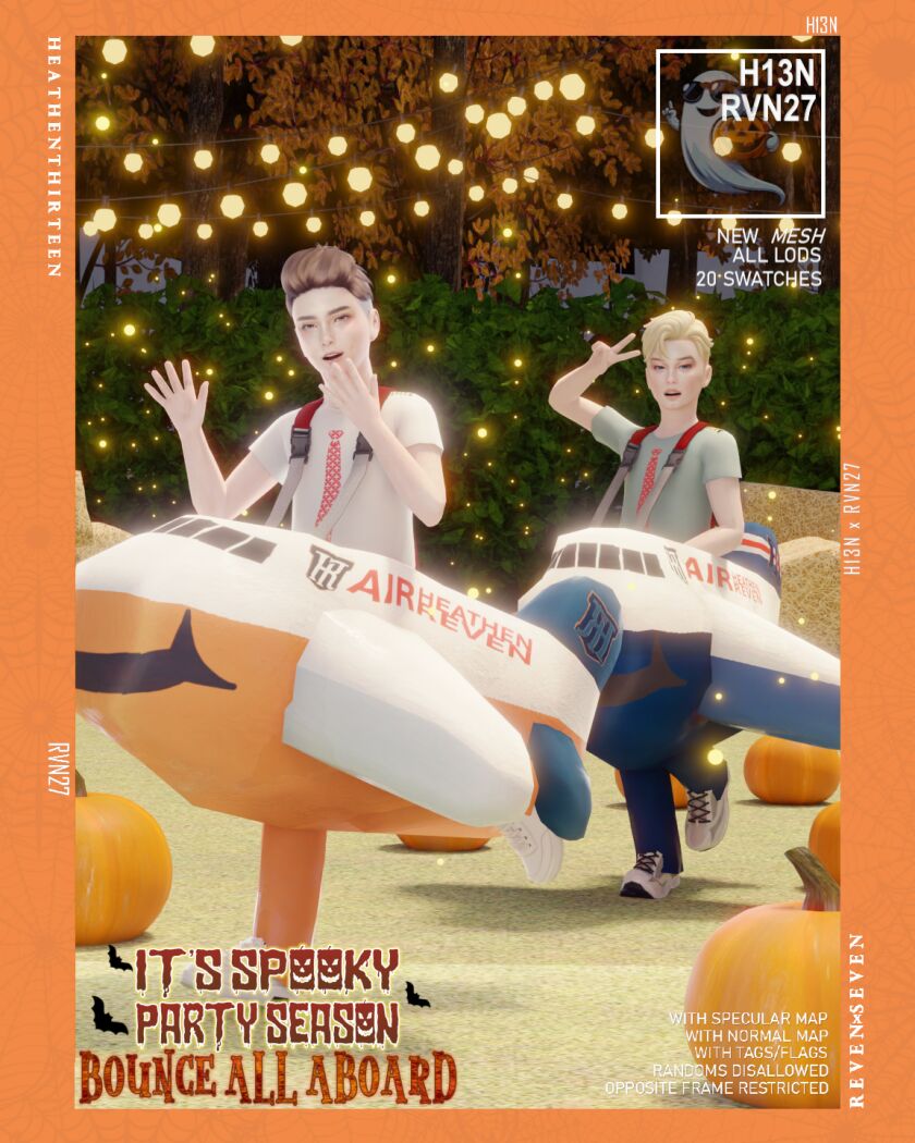 sims 4 cc its spooky party season bounce all aboard 6