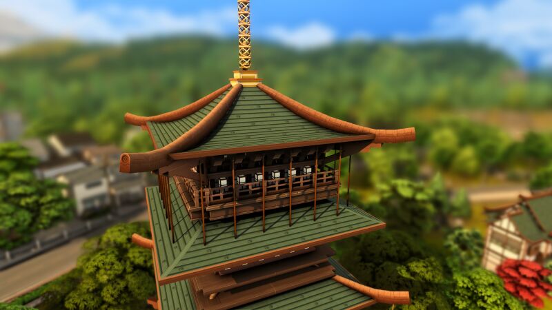 sims 4 cc japanese temple no cc by plumbobkingdom 3