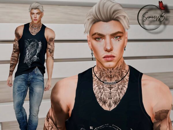 Johnny Weyland: Download Your New Male Sim! Sims 4 CC