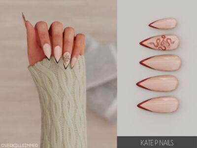 Kate P Nails Sims 4 CC