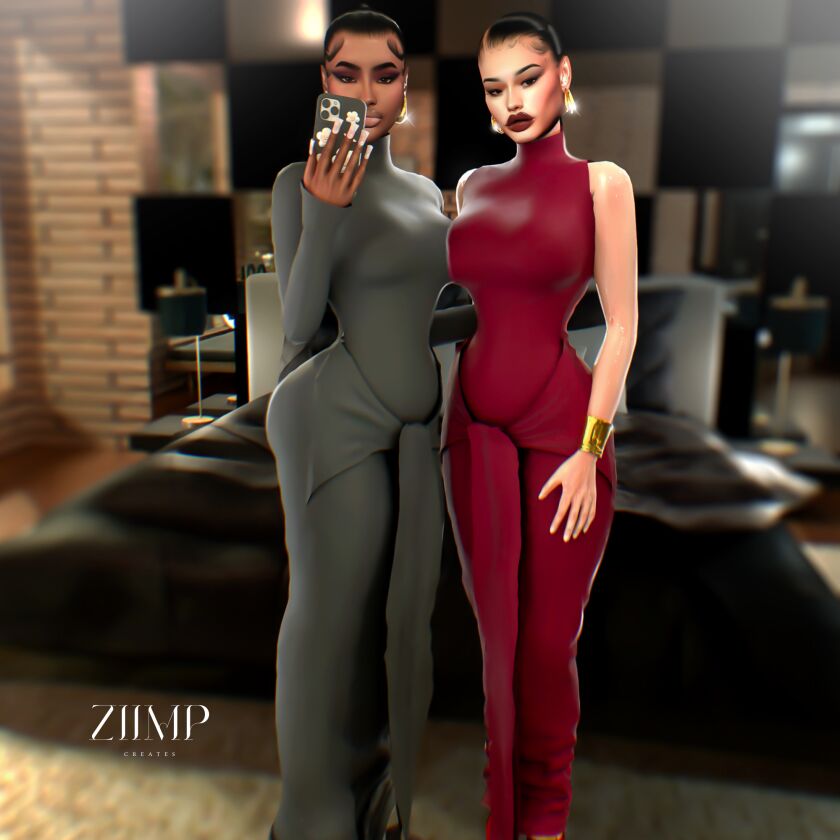 KIM Dress Sims 4 CC