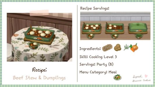 Delicious Puds Downloadable on Patreon Sims 4 CC