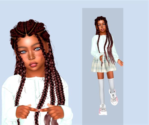 Leahlillith Selah Hair Conversion By Yourjinworld Sims 4 CC