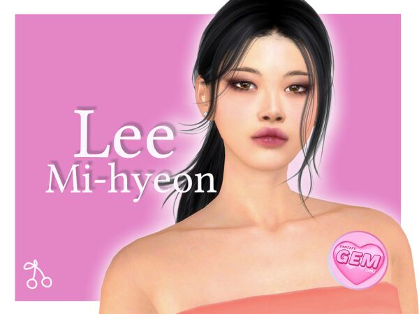 LEE Mi-Hyeon By Fantasygemsims Sims 4 CC