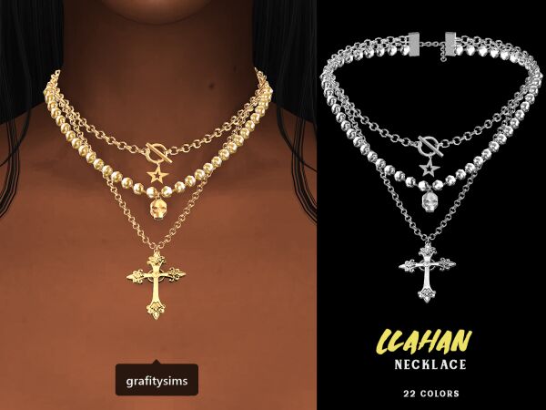 Llahan Necklace Sims 4 CC