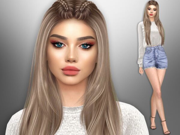 Meet Maren Clinton: A Stunning Create-A-Sim Sims 4 CC