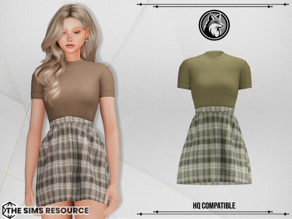 Melissa Dress by Forlima Sims 4 CC