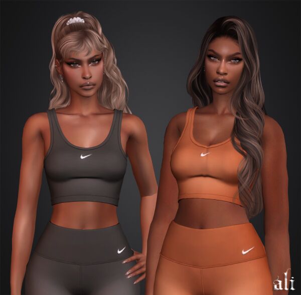 Nike Set for Active Lifestyle Sims 4 CC