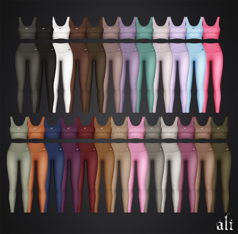 sims 4 cc nike set jan2025 by ali 3