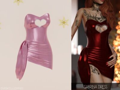 Sabrina Dress Sims 4 CC