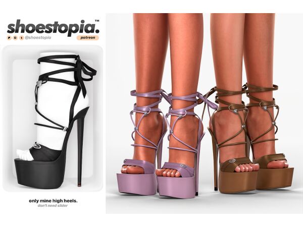 sims 4 cc shoestopia ppkdumall high heels 9