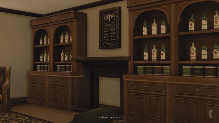 Discover Dani Wine and Spirits for Your Sims Sims 4 CC