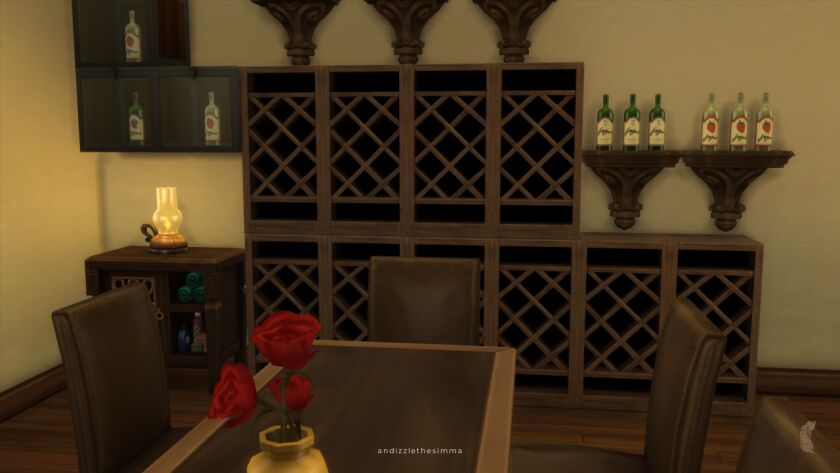 sims 4 cc so i wanted a wine store in my save file and 3