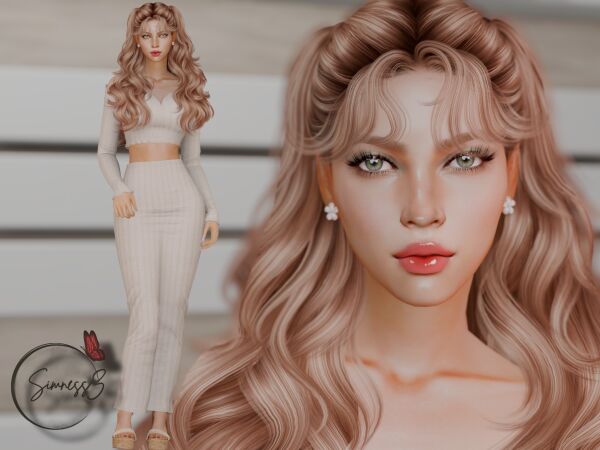 Tessa Carstairs by Simnessz Sims 4 CC