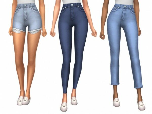 The Jeans Set 2.0 – Greenllamas Sims 4 CC