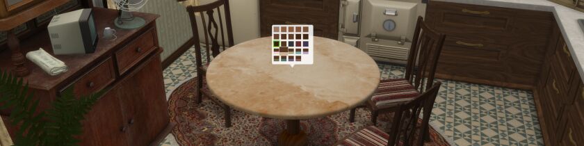 sims 4 cc the vanishing act table set 4