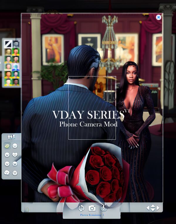 Roses For Her – VDay Series V1 Sims 4 CC