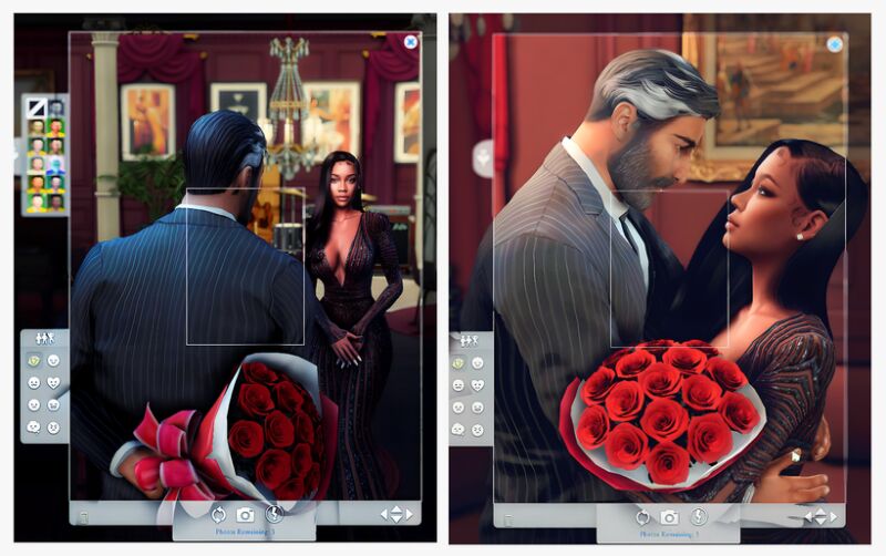 sims 4 cc vday series v1 roses for her by simwithshan 2 1