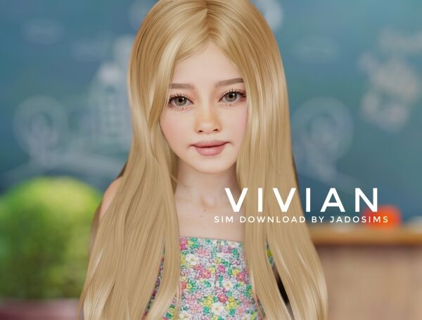 Download Vivian Sim Now! Sims 4 CC