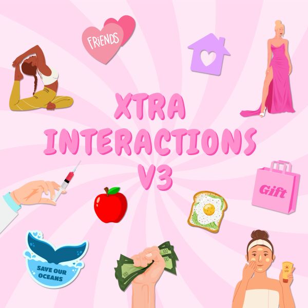 Enhance Your Sims’ Social Life with Xtra Interactions V3 Sims 4 CC